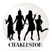 Icône Danseuses Charleston