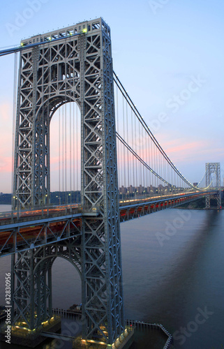 Naklejka na szafę GW Bridge from NJ