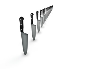 kitchen knives