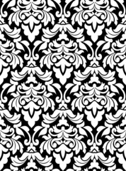 Poster - Damask seamless pattern
