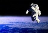 Fototapeta Kosmos - The astronaut