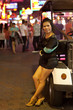 prostitute in street, pattaya, thailand