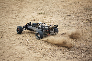 RC toy car rally