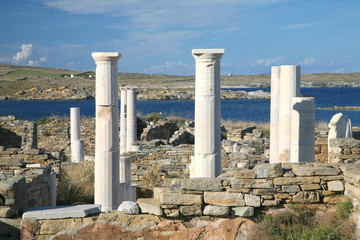 Delos Ruins, Greece