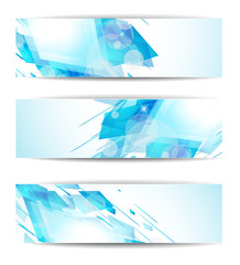 Poster - abstract modern header banner for business