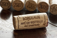 Bordeaux Red Wine Bottle Corks