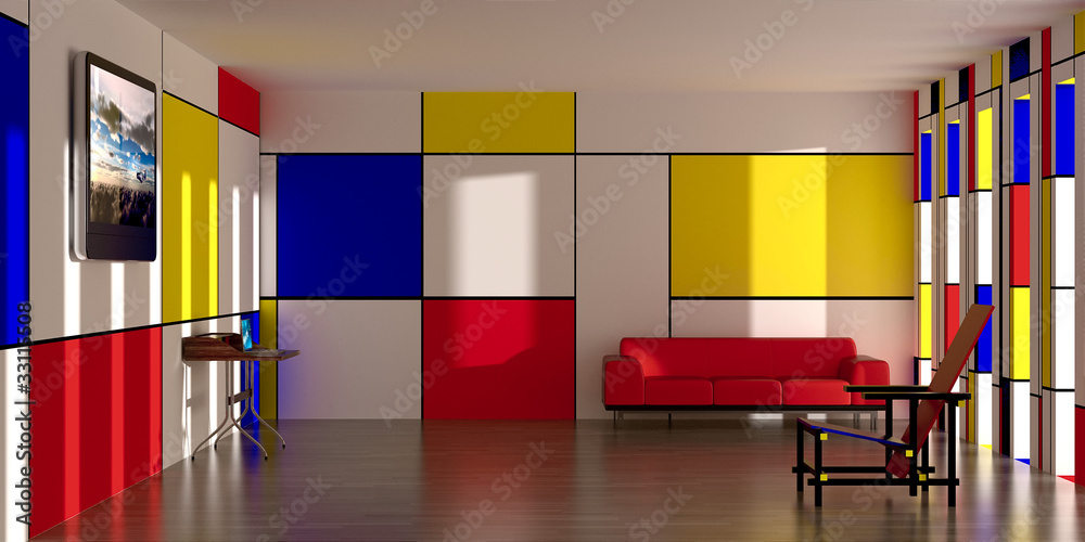 Salon moderne Stock Photo Adobe Stock