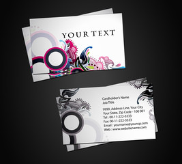 Wall Mural - business card