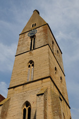 Wall Mural - clocher de l’église d’Eguisheim en Alsace