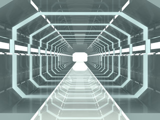 science fiction corridor