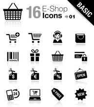 Basic - E-shop Icons