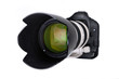 professionell SLR Camera wiht lens