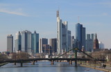 Fototapeta Miasta - Frankfurt-Skyline
