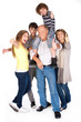 © get4net - Thumbs-up family posing in style