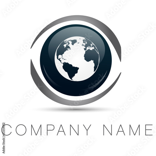 Logo Globe Terrestre Acheter Ce Vecteur Libre De Droit Et Decouvrir Des Vecteurs Similaires Sur Adobe Stock Adobe Stock