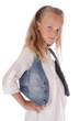 © mariesacha - portrait fillette 9 ans en jeans