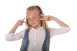 © mariesacha - portrait fillette 9 ans en jeans