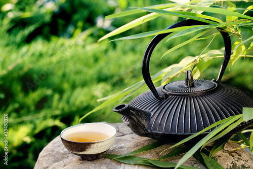 Naklejka - mata magnetyczna na lodówkę Outdoors Tea