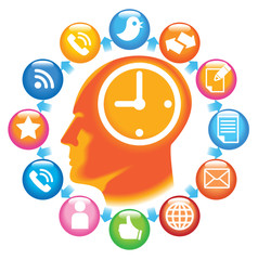 Poster - Social-Media-Human-Head