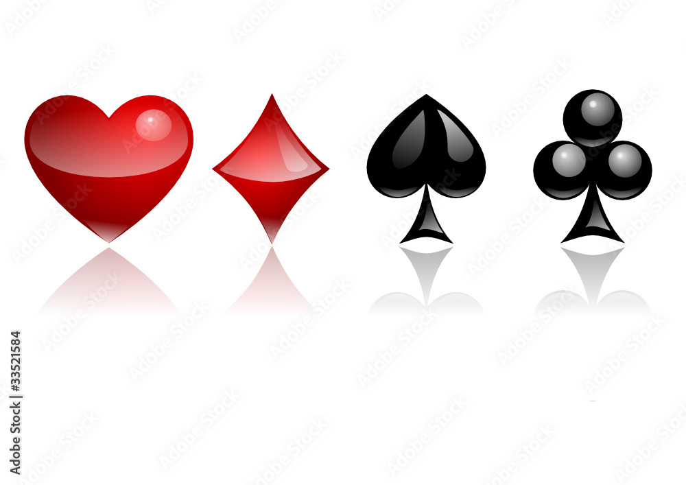 card symbols Stock Vector | Adobe Stock