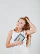 © Nikita Vishneveckiy - Girl with e-book