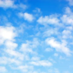 Wall Mural - fluffy clouds