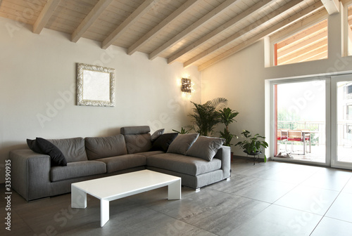 Fotografía modern architecture contemporary, interior, large livingroom