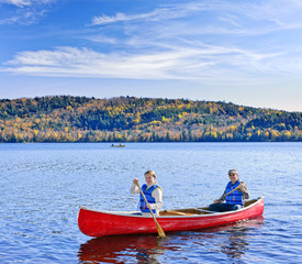 Poster - Family canoe trip