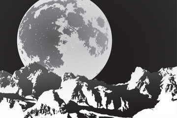 Wall Mural - vector landscape