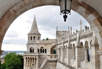 Wall Mural - Fisherman´s Bastion,Buda castle in Budapest