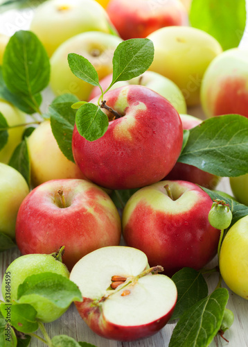 Naklejka - mata magnetyczna na lodówkę fresh apples