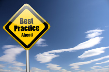 Poster - best practice sign