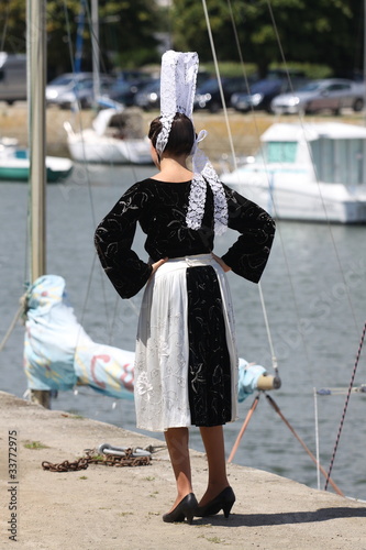 Bretonne Bretagne Bigouden Finistere Finistere Stock Photo Adobe Stock