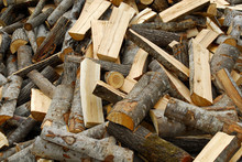 Pile Of Chopped Woods