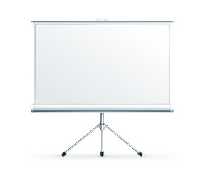 Canvas Print - Blank Projection screen