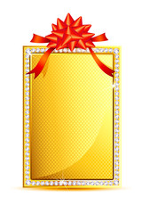 Poster - Ribbon on Gift Card