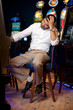 © Daco - man gambling at slot machine