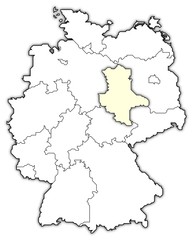  Political map of Germany