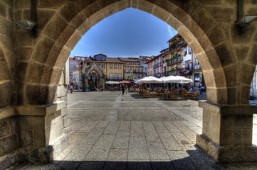 Oliveira's Square, Guimarães, Portugal