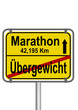 Marathonschild