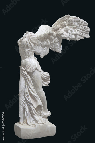 Fotografija Greek classical statue of 'Nike' from Samothrace