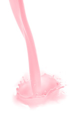 Poster - strawberry milk splash