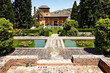 canvas print picture - El Partal in der Alhambra, Granada, Spanien