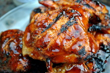 Grilled Juicy Chicken Thighs