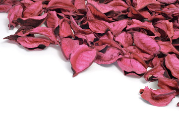 Sticker - scented dried petals