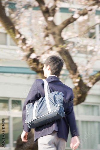 通学中の男子中学生stock Photo Adobe Stock 通学中の男子中学生stock Photo Adobe Stock
