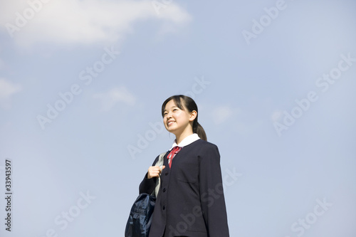 通学中の女子中学生stock Photo Adobe Stock 通学中の女子中学生stock Photo Adobe Stock