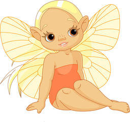 Wall Mural - Little  sunny fairy