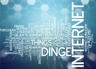 Poster - Internet der Dinge - Internet of Things