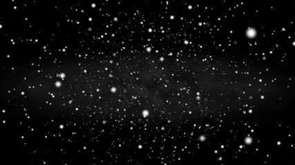 Wall Mural - Travel in 3d outer space, hd